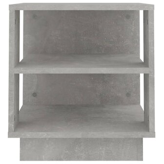 Salontafel 40x40x43 cm bewerkt hout betongrijs 8720286836323 6