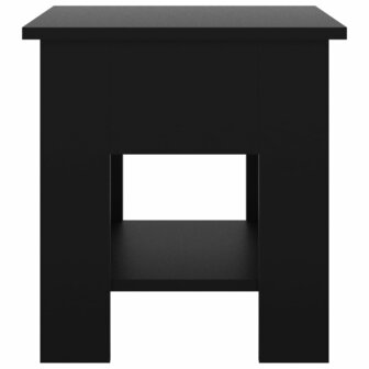 Salontafel 40x40x42 cm bewerkt hout zwart 8720286836156 5
