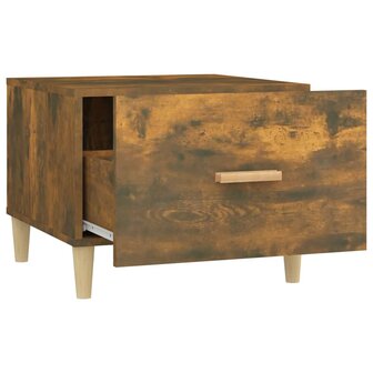 Salontafel 50x50x40 cm bewerkt hout gerookt eikenkleurig 8720287086383 7
