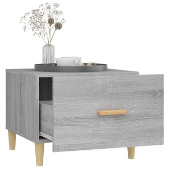 Salontafel 50x50x40 cm bewerkt hout grijs sonoma eikenkleurig 8720287086406 4