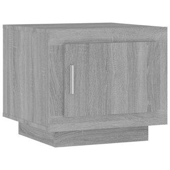 Salontafel 51x50x45 cm bewerkt hout grijs sonoma eikenkleurig 8720286968536 2