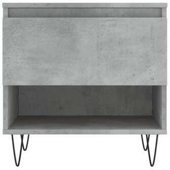 Salontafel 50x46x50 cm bewerkt hout betongrijs 8721012112278 5