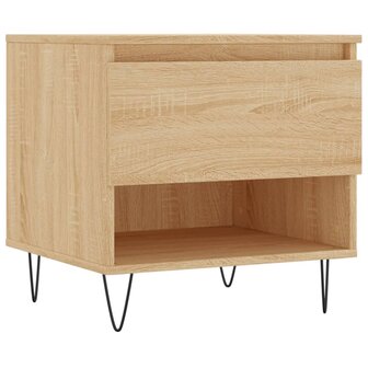 Salontafel 50x46x50 cm bewerkt hout sonoma eikenkleurig 8721012112254 2