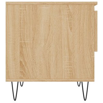 Salontafel 50x46x50 cm bewerkt hout sonoma eikenkleurig 8721012112254 7