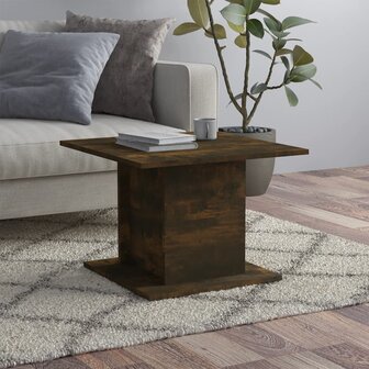 Salontafel 55,5x55,5x40 cm spaanplaat gerookt eikenkleurig 8720286837795 1