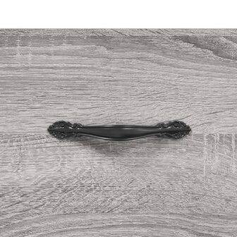 Salontafel 50x50x40 cm bewerkt hout grijs sonoma eiken 8720845428532 9