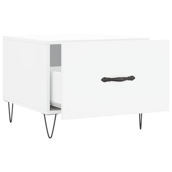 Salontafel 50x50x40 cm bewerkt hout wit 8720845428419 6