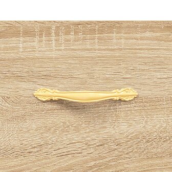 Salontafel 50x50x35 cm bewerkt hout sonoma eikenkleurig 8720845428150 9