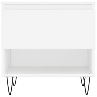 Salontafel 50x46x50 cm bewerkt hout wit 8721012112193 5