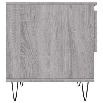 Salontafel 50x46x50 cm bewerkt hout grijs sonoma eikenkleurig 8721012112315 7