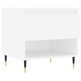 Salontafel 50x46x50 cm bewerkt hout wit 8721012112032 2