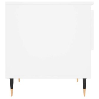 Salontafel 50x46x50 cm bewerkt hout wit 8721012112032 7