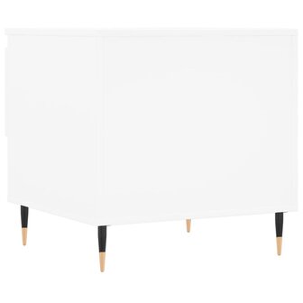 Salontafel 50x46x50 cm bewerkt hout wit 8721012112032 8