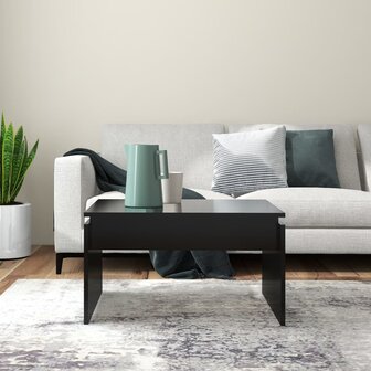 Salontafel 68x50x38 cm spaanplaat zwart 8720286606735 3