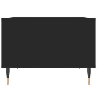 Salontafel 60x50x36,5 cm bewerkt hout zwart 8721012109162 5