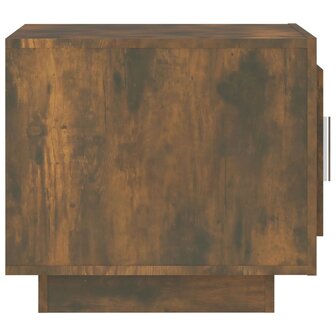 Salontafel 51x50x45 cm bewerkt hout gerookt eikenkleurig 8720286968529 4