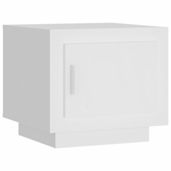 Salontafel 51x50x45 cm bewerkt hout wit 8720286966129 2