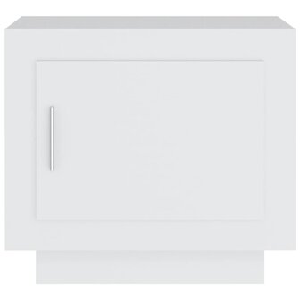 Salontafel 51x50x45 cm bewerkt hout wit 8720286966129 3