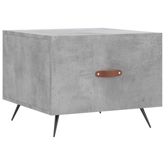 Salontafel 50x50x40 cm bewerkt hout betongrijs 8720845428013 2