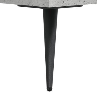 Salontafel 50x50x40 cm bewerkt hout betongrijs 8720845428013 10
