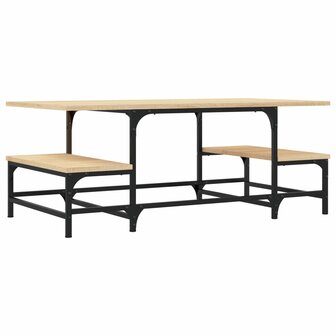 Salontafel 100x50,5x40 cm bewerkt hout sonoma eikenkleurig 8721012125360 2