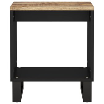 Salontafel 40x31x46 cm massief mangohout en bewerkt hout 8720845578596 4