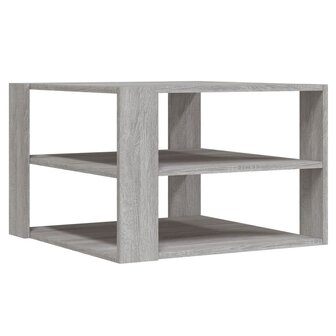 Salontafel 59,5x59,5x40 cm bewerkt hout grijs sonoma 8720845434915 2