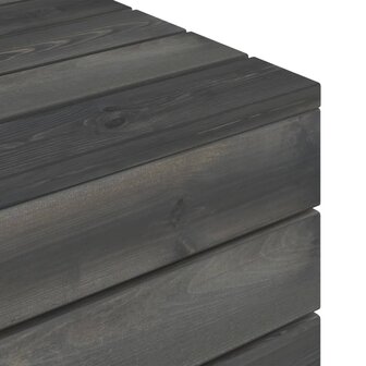 Tuintafels 2 st pallet massief grenenhout donkergrijs 8720286211663 5