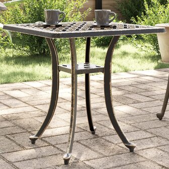 Tuintafel 53x53x53 cm gietaluminium bronskleurig 8721012475564 1