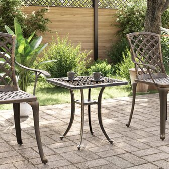 Tuintafel 53x53x53 cm gietaluminium bronskleurig 8721012475564 3