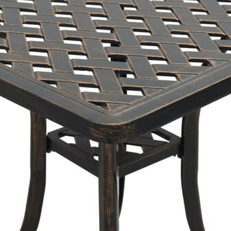 Tuintafel 53x53x53 cm gietaluminium bronskleurig 8721012475564 9