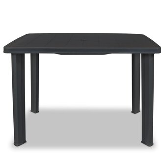Tuintafel 101x68x72 cm kunststof antraciet 8718475570646 2
