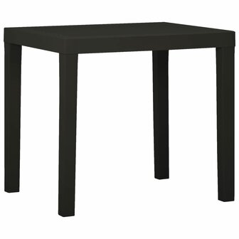 Tuintafel 79x65x72 cm kunststof antracietkleurig 8720286314685 1