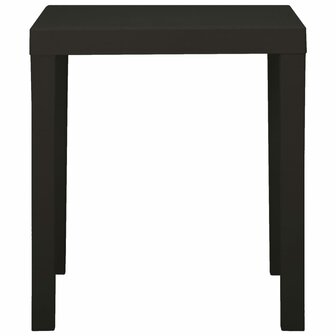 Tuintafel 79x65x72 cm kunststof antracietkleurig 8720286314685 3