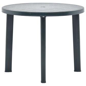 Tuintafel 89 cm kunststof groen 8719883859897 1