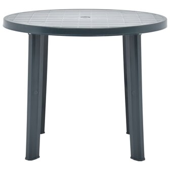 Tuintafel 89 cm kunststof groen 8719883859897 2