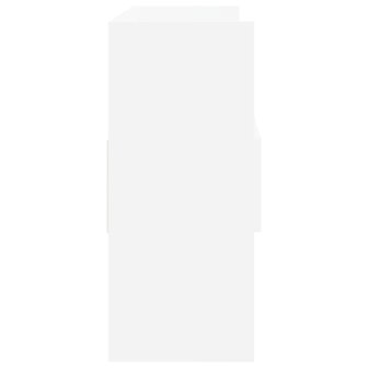 Dressoir 105x30x70 cm bewerkt hout wit 8720286607176 7