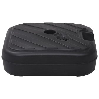 Parasolvoet gevuld met zand/water 24 L zwart 8719883741819 2