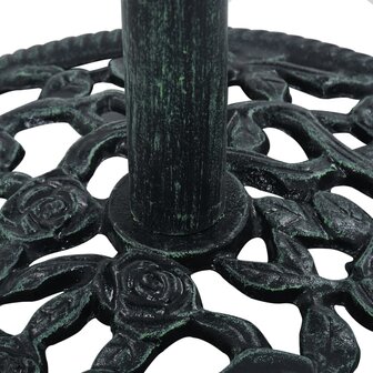 Parasolvoet 9 kg 40 cm gietijzer groen 8719883751320 4
