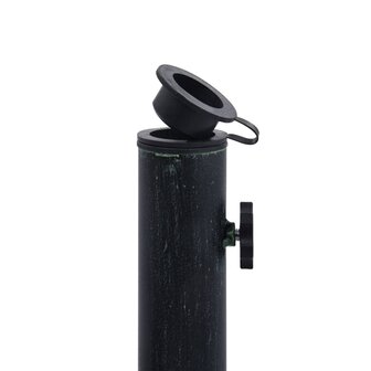 Parasolvoet 9 kg 40 cm gietijzer groen 8719883751320 6