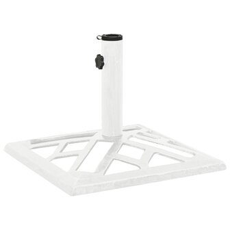 Parasolvoet 44x44x31 cm gietijzer wit 8720286722749 1
