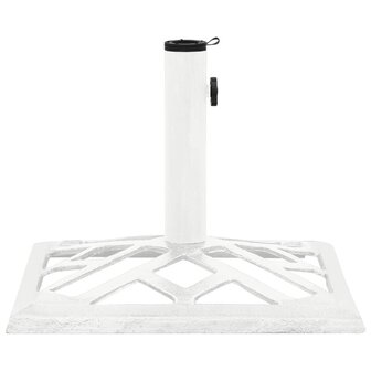 Parasolvoet 44x44x31 cm gietijzer wit 8720286722749 2