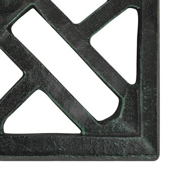 Parasolvoet 44x44x31 cm gietijzer groen 8720286722732 5