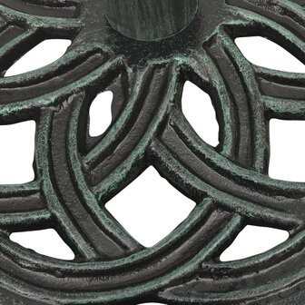 Parasolvoet 44x44x31 cm gietijzer groen 8720286722695 5