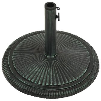 Parasolvoet 45x45x30 cm gietijzer groen 8720286722824 3
