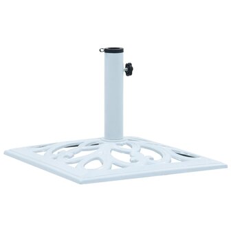 Parasolvoet 12 kg 49 cm gietijzer wit 8719883751368 1