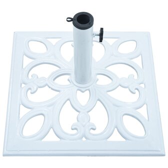 Parasolvoet 12 kg 49 cm gietijzer wit 8719883751368 4