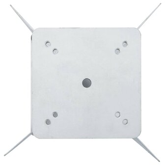 Parasolvoet voor in de grond 27,5x27,5x45 cm staal zilverkleur 8721012989443 4