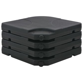 Parasolvoet draagbaar gevuld met zand / water 60 L 8718475915843 5