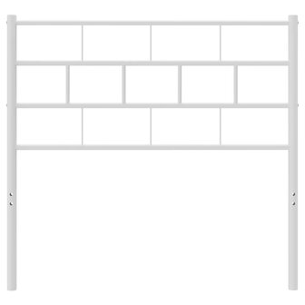 Hoofdbord 80 cm metaal wit 8721012189362 3